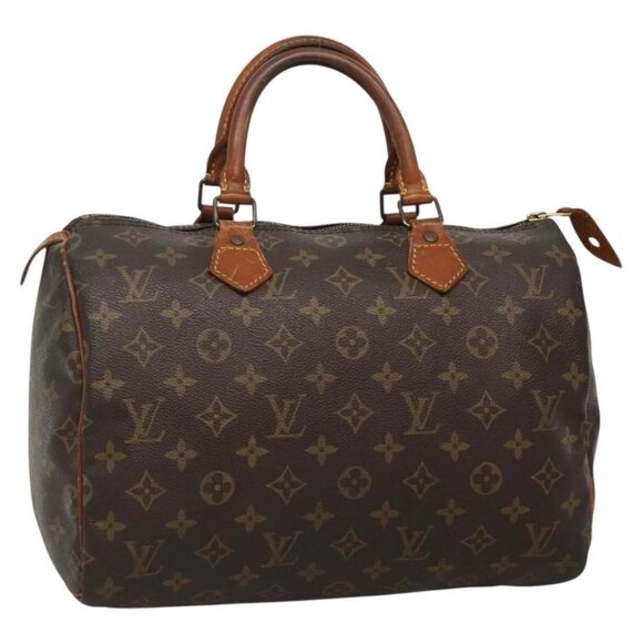 LOUIS VUITTON Monogram Speedy 30 Hand Bag M41526 LV Auth 137270 - Picture 1 of 16